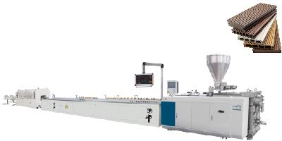 WPC profile extrusion line