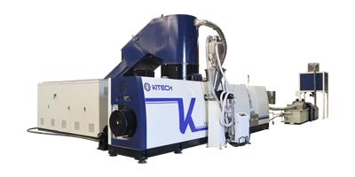 KCP140 compacting water-ring pelletizing line for PE film