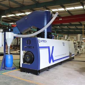 200KG/H PE PP Film & Rigid Plastic Recycling Granulater