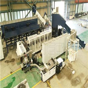 Double Stage PE Drip Tape Recycling Pelletizing Line